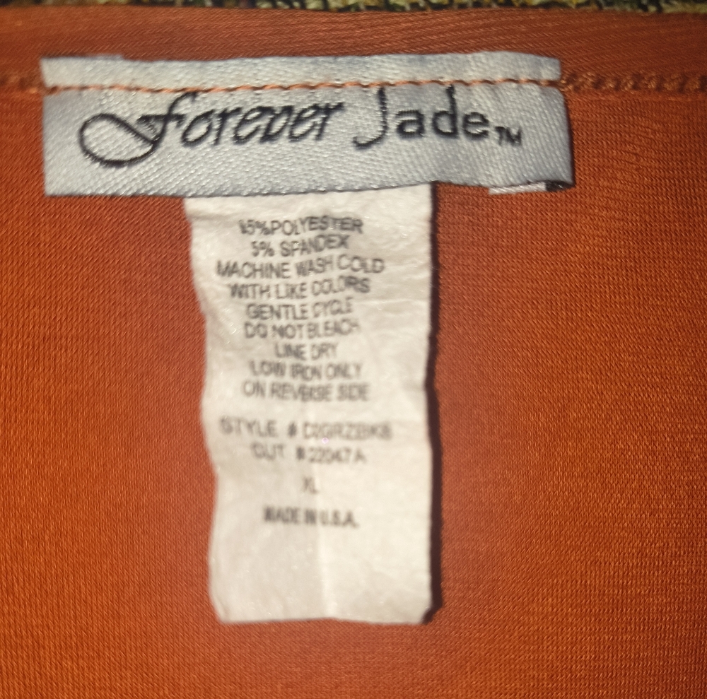 3/$8 Fun Orange Short-Sleeve Top - Picture 5 of 5